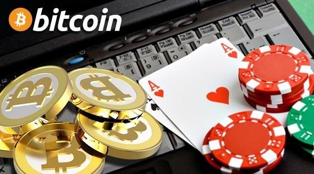 bitcoin cards chips laptop